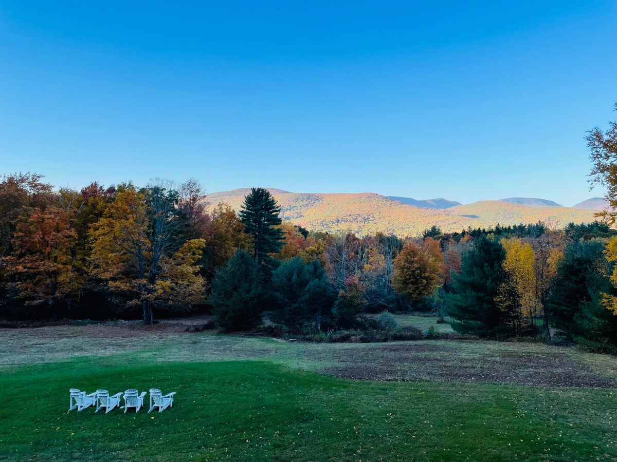 photo of the Catskills in autumn